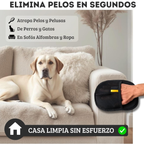 Guantes Electrostáticos Quita Pelos de Mascotas